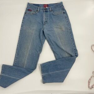 Vintage mens CHAPS denim light wash relaxed fit‎ Dad jeans W33 90s Y2K